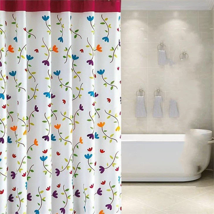 flower shower curtain