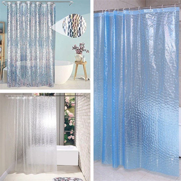 mildew resistant peva shower curtain
