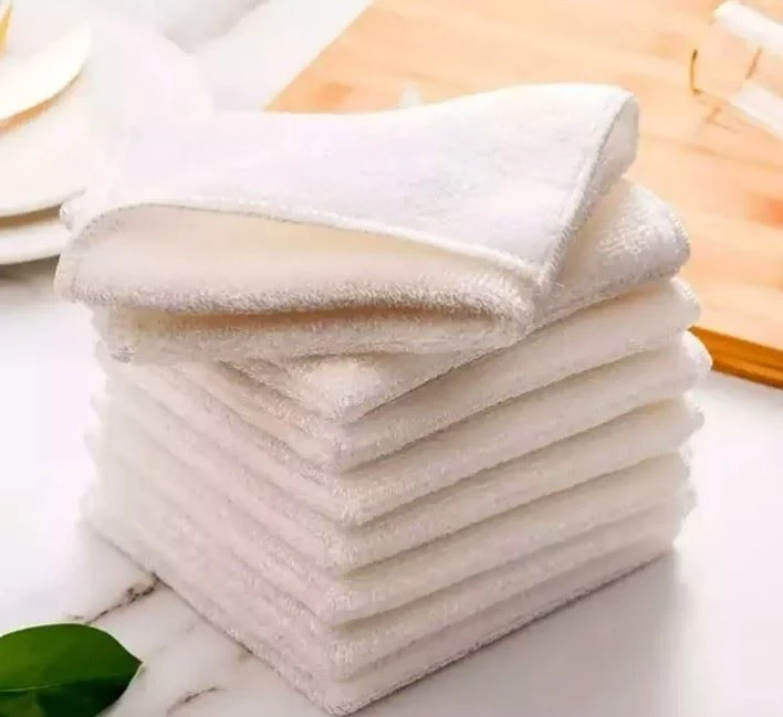 White Microfiber Cleaning Cloths